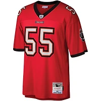 Maillot Homme Mitchell & Ness Derrick Brooks Red Tampa Bay Buccaneers Legacy Replica