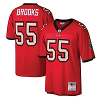 Maillot Homme Mitchell & Ness Derrick Brooks Red Tampa Bay Buccaneers Legacy Replica