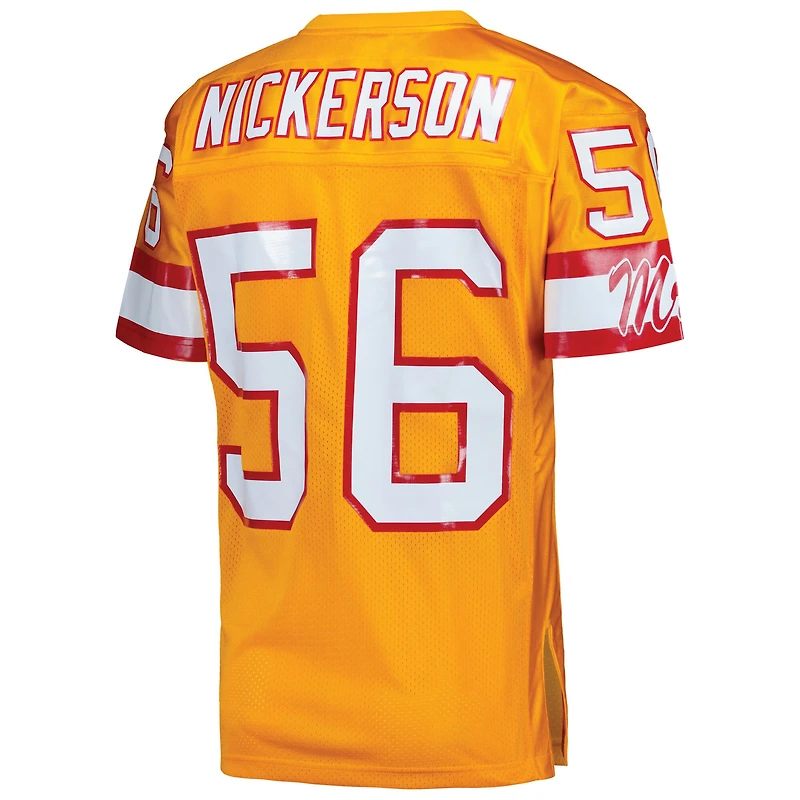 Maillot de joueur retraité authentique Mitchell & Ness Hardy Nickerson Orange Tampa Bay Buccaneers 1993 pour hommes