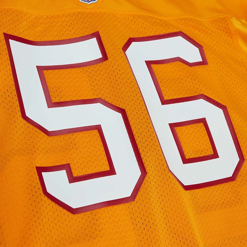 Maillot de joueur retraité authentique Mitchell & Ness Hardy Nickerson Orange Tampa Bay Buccaneers 1993 pour hommes