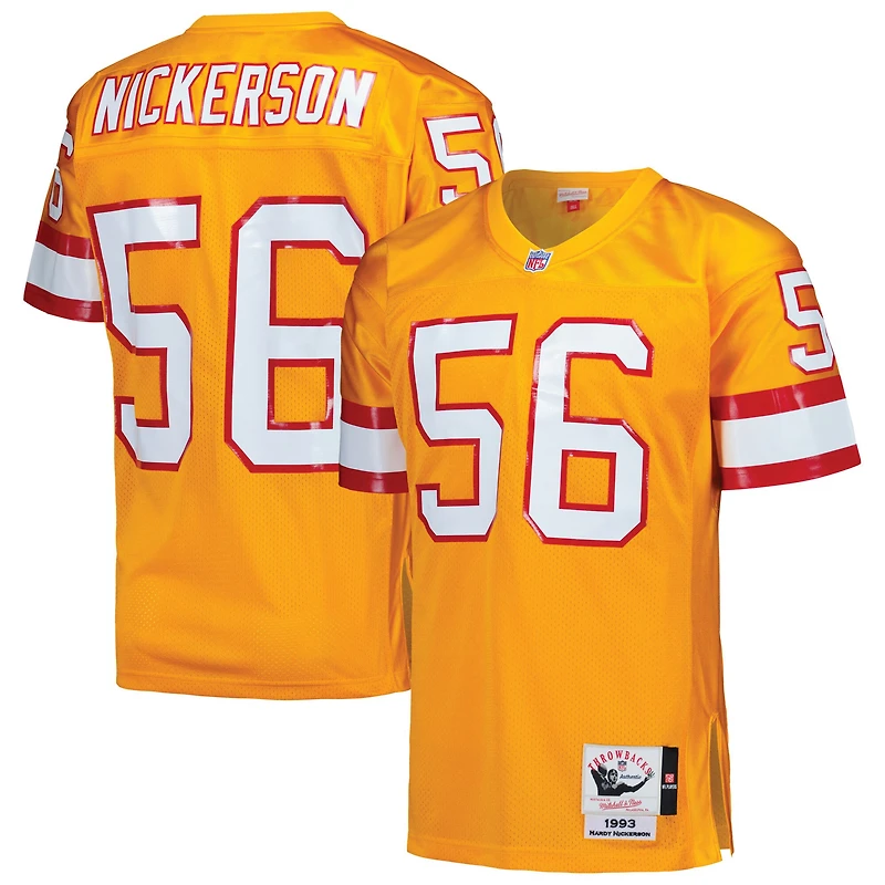 Maillot de joueur retraité authentique Mitchell & Ness Hardy Nickerson Orange Tampa Bay Buccaneers 1993 pour hommes