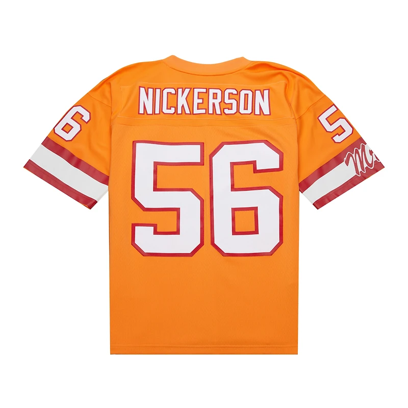 Maillot réplique orange Mitchell & Ness Hardy Nickerson des Buccaneers de Tampa Bay 1993 Legacy pour homme