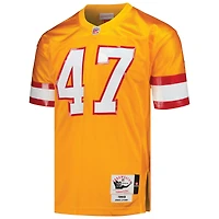 Men's Mitchell & Ness John Lynch Orange Tampa Bay Buccaneers 1993 Authentic Throwback Retired Player Jersey