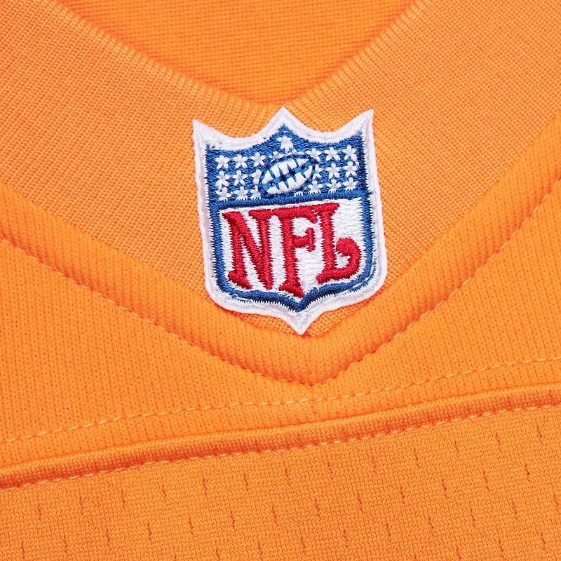 Men's Mitchell & Ness John Lynch Orange Tampa Bay Buccaneers 1993 Legacy Replica Jersey