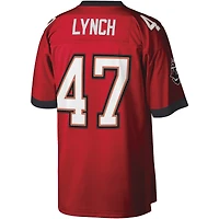 Maillot réplique Mitchell & Ness John Lynch rouge Tampa Bay Buccaneers Legacy pour hommes