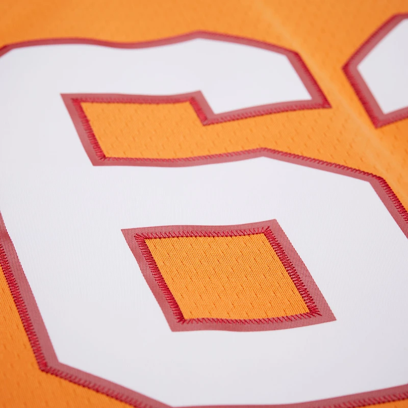 Men's Mitchell & Ness Lee Roy Selmon Orange Tampa Bay Buccaneers 1976 Legacy Replica Jersey