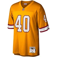 Maillot réplique de joueur retraité Mitchell & Ness Mike Alstott Orange Tampa Bay Buccaneers Big Tall 1996 pour hommes