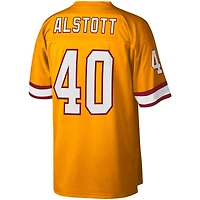 Maillot réplique de joueur retraité Mitchell & Ness Mike Alstott Orange Tampa Bay Buccaneers Big Tall 1996 pour hommes