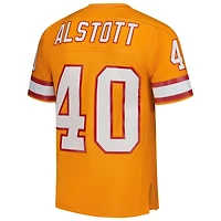 Men's Mitchell & Ness Mike Alstott Orange Tampa Bay Buccaneers Legacy Replica Jersey