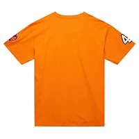 T-shirt orange pour hommes Mitchell & Ness Mike Alstott Tampa Bay Buccaneers surnom de joueur retraité