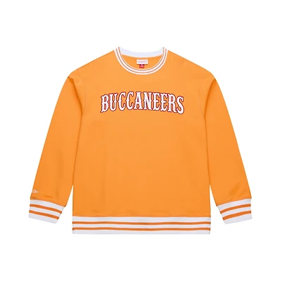 Sweat-shirt Mitchell & Ness orange pour homme, édition spéciale entraîneurs des Buccaneers de Tampa Bay, 50e saison