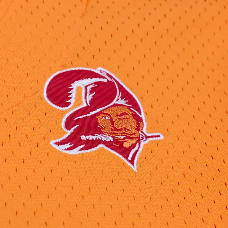 Men's Mitchell & Ness  Orange Tampa Bay Buccaneers Head Coach Mesh Full-Button Fashion Jersey