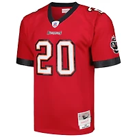 Men's Mitchell & Ness Ronde Barber Red Tampa Bay Buccaneers Legacy Replica Jersey