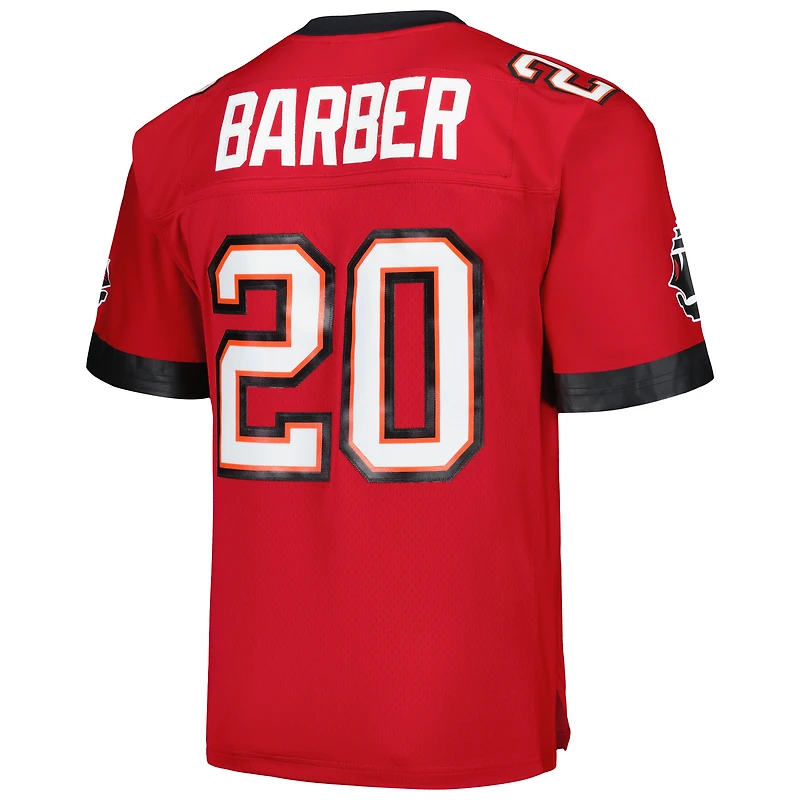 Maillot réplique Mitchell & Ness Ronde Barber rouge Tampa Bay Buccaneers Legacy pour hommes