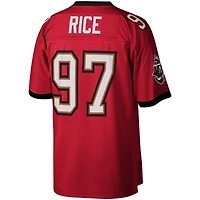 Maillot réplique Mitchell & Ness Simeon Rice rouge Tampa Bay Buccaneers Legacy pour hommes