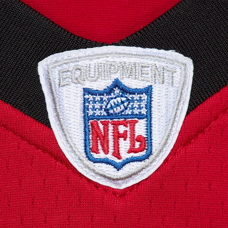 Men's Mitchell & Ness Warren Sapp Red Tampa Bay Buccaneers 2002 Legacy Replica Jersey