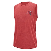 T-shirt sans manches MSX by Michael Strahan Red Tampa Bay Buccaneers Warm Up pour homme