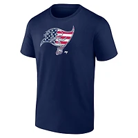 T-shirt Americana bleu marine pour homme des Buccaneers de Tampa Bay