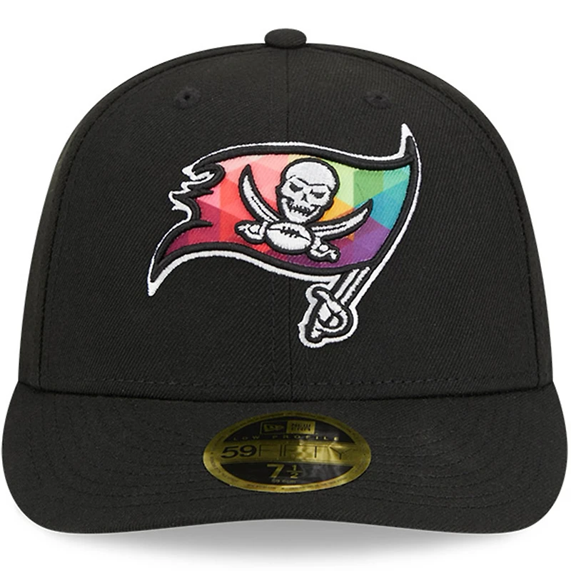 Casquette ajustée 59FIFTY pour homme New Era Tampa Bay Buccaneers 2023 NFL Crucial Catch Low Profile