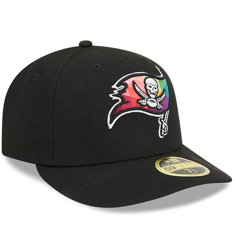 Casquette ajustée 59FIFTY pour homme New Era Tampa Bay Buccaneers 2023 NFL Crucial Catch Low Profile