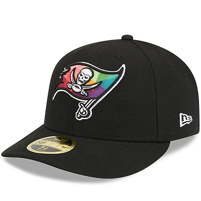 Casquette ajustée 59FIFTY pour homme New Era Tampa Bay Buccaneers 2023 NFL Crucial Catch Low Profile