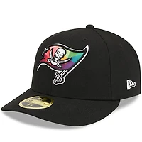 Casquette ajustée 59FIFTY pour homme New Era Tampa Bay Buccaneers 2023 NFL Crucial Catch Low Profile