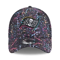Casquette New Era noire 39THIRTY Flex des Buccaneers de Tampa Bay 2025 NFL Crucial Catch pour homme
