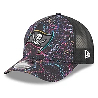 Casquette ajustable 9FORTY NFL Crucial Catch 2025 des Buccaneers de Tampa Bay de New Era pour homme, noire
