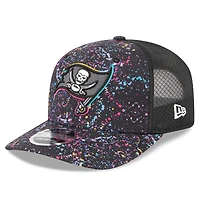 Casquette ajustable NFL Crucial Catch 9SEVENTY noire New Era pour homme des Buccaneers de Tampa Bay 2025