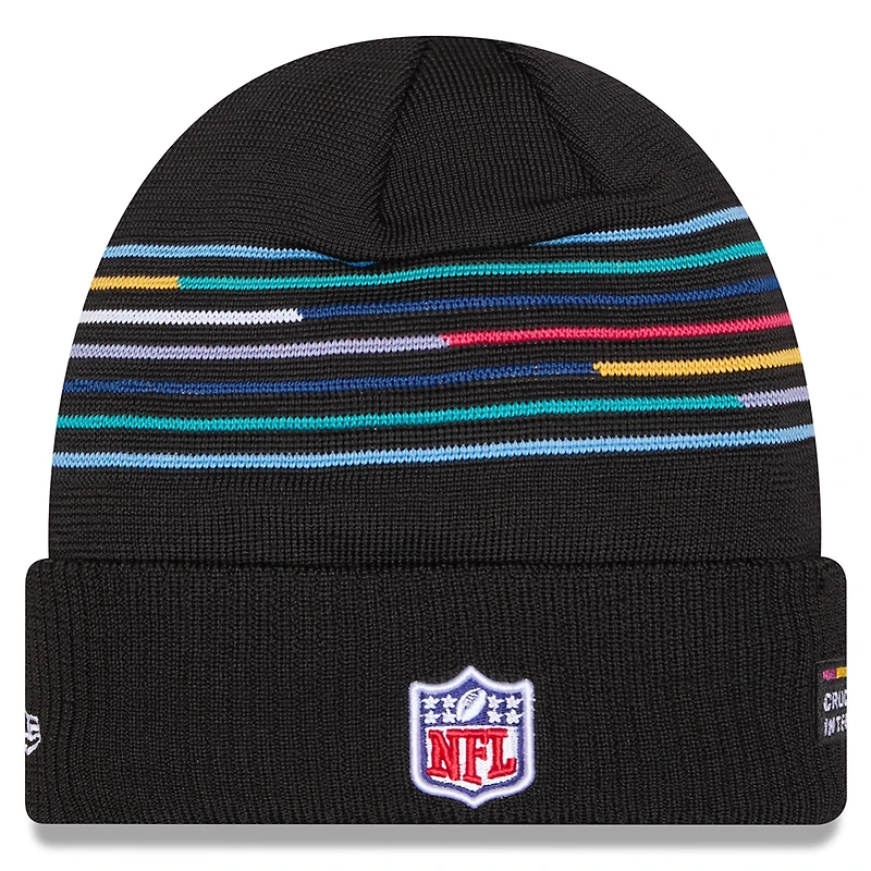 Bonnet à revers NFL Crucial Catch 2025 des Buccaneers de Tampa Bay de New Era pour homme, noir