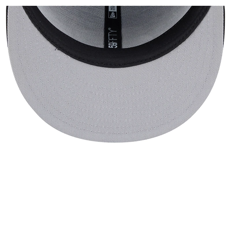 Men's New Era  Black Tampa Bay Buccaneers Color Pop 59FIFTY Fitted Hat