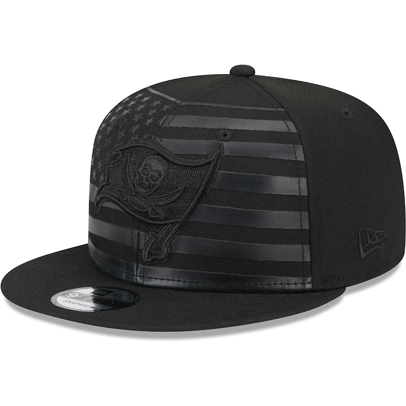 Casquette Snapback 9FIFTY Independent des Tampa Bay Buccaneers New Era pour homme, noire