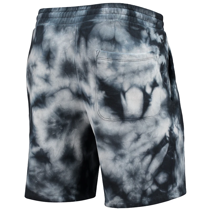 Men's New Era Black Tampa Bay Buccaneers Tie-Dye Shorts