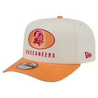 Casquette snapback New Era crème/orange Tampa Bay Buccaneers 9FIFTY pour homme