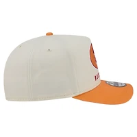 Men's New Era  Cream/Orange Tampa Bay Buccaneers Washed A-Frame 9FIFTY Snapback Hat