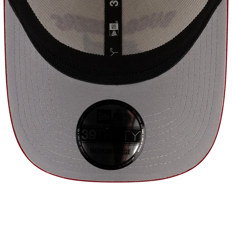 Men's New Era Cream/Red Tampa Bay Buccaneers 2025 NFL Draft 39THIRTY Flex Hat