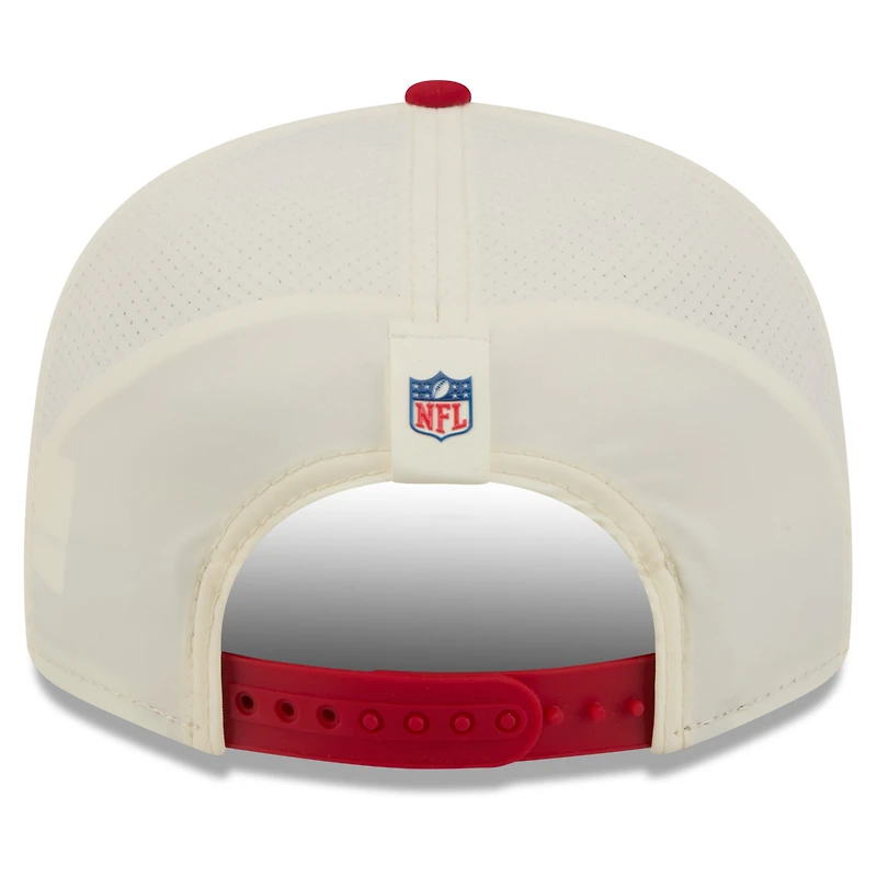 Men's New Era  Cream/Red Tampa Bay Buccaneers 2026 NFL Training Camp 9FIFTY Snapback Hat