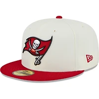 Casquette ajustée rétro 59FIFTY Tampa Bay Buccaneers New Era pour homme