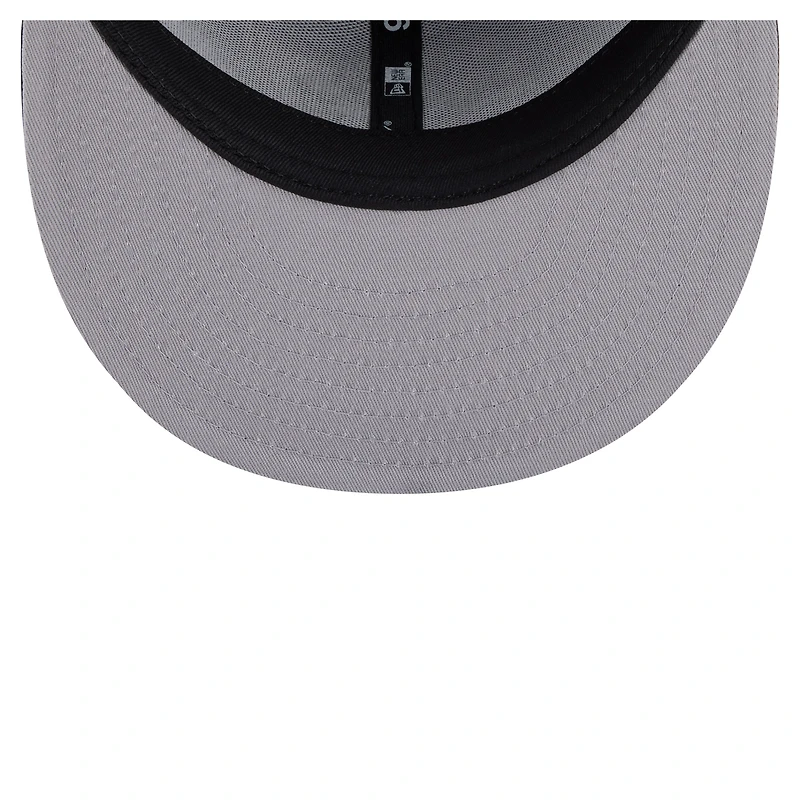 Casquette snapback New Era 9FIFTY pour homme, marron fonc