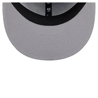 Casquette snapback New Era 9FIFTY pour homme, marron fonc
