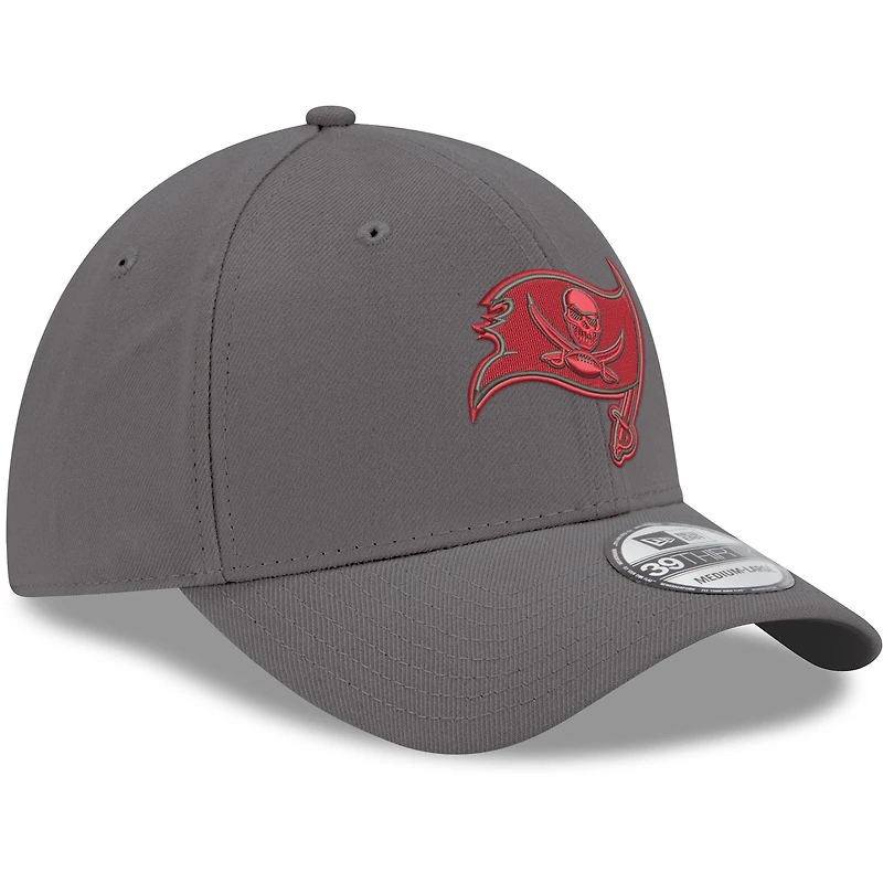 Casquette Flex 39THIRTY Storm Graphite Tampa Bay Buccaneers New Era pour homme