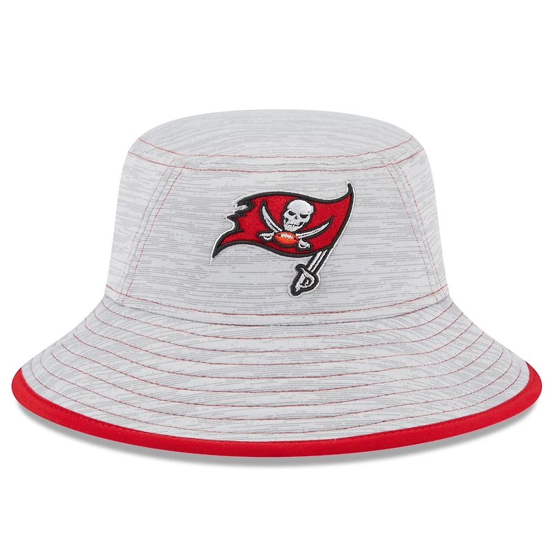 Men's New Era Gray Tampa Bay Buccaneers Game Bucket Hat