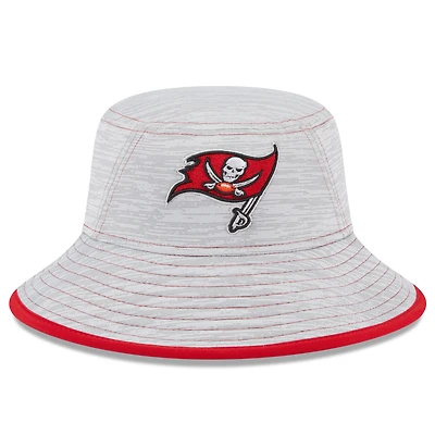 Men's New Era Gray Tampa Bay Buccaneers Game Bucket Hat