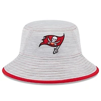 Men's New Era Gray Tampa Bay Buccaneers Game Bucket Hat