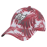 Casquette 39THIRTY Flex Palms des Buccaneers de Tampa Bay pour homme New Era gris