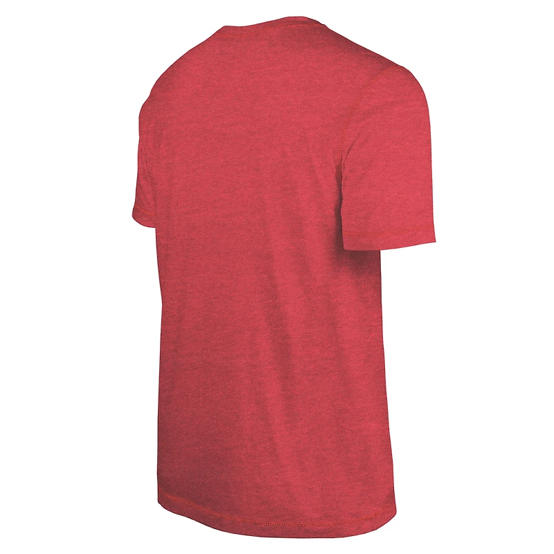 Men's New Era Heather Red Tampa Bay Buccaneers 2024 NFL Training Camp T-Shirt