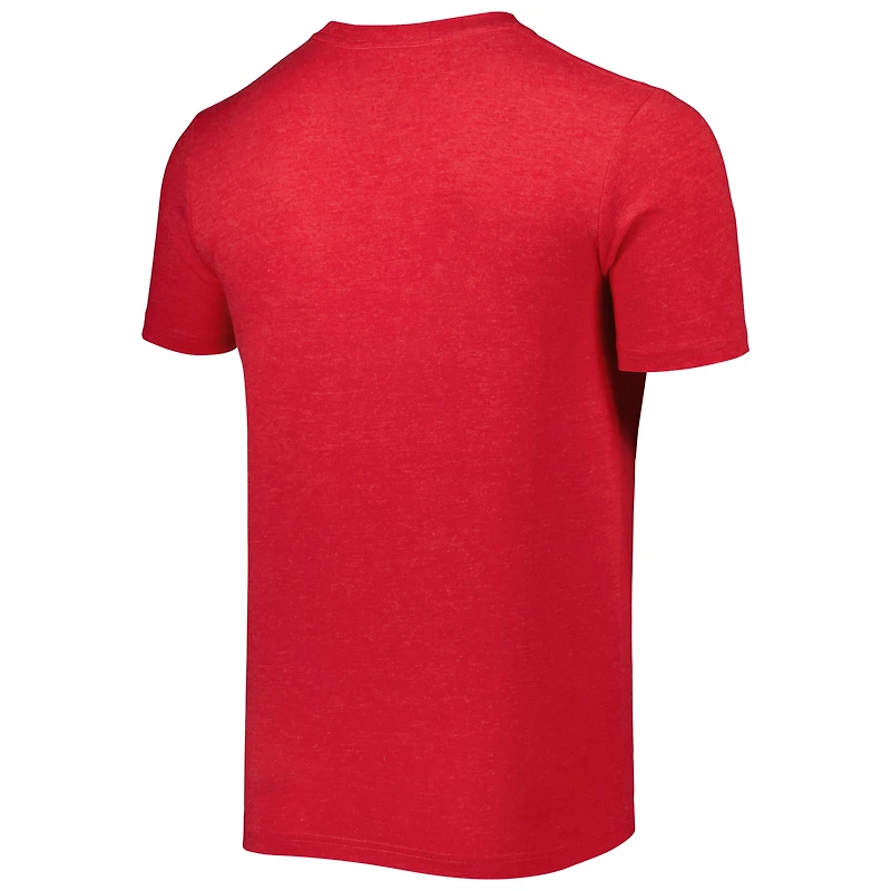 T-shirt rouge chiné Tampa Bay Buccaneers Training Collection New Era pour homme
