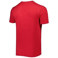 T-shirt rouge chiné Tampa Bay Buccaneers Training Collection New Era pour homme