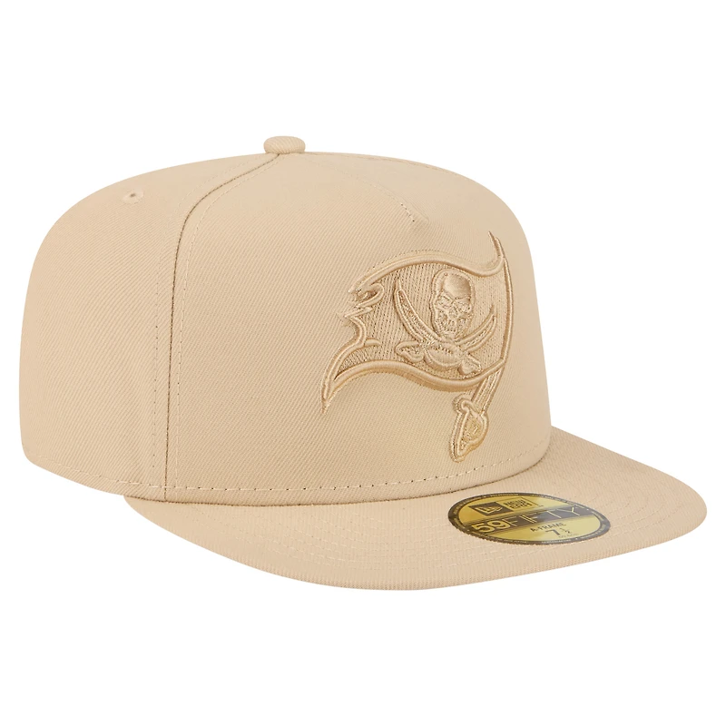 Casquette ajustée 59FIFTY A-Frame pour homme, beige clair, Tampa Bay Buccaneers, color pack, New Era