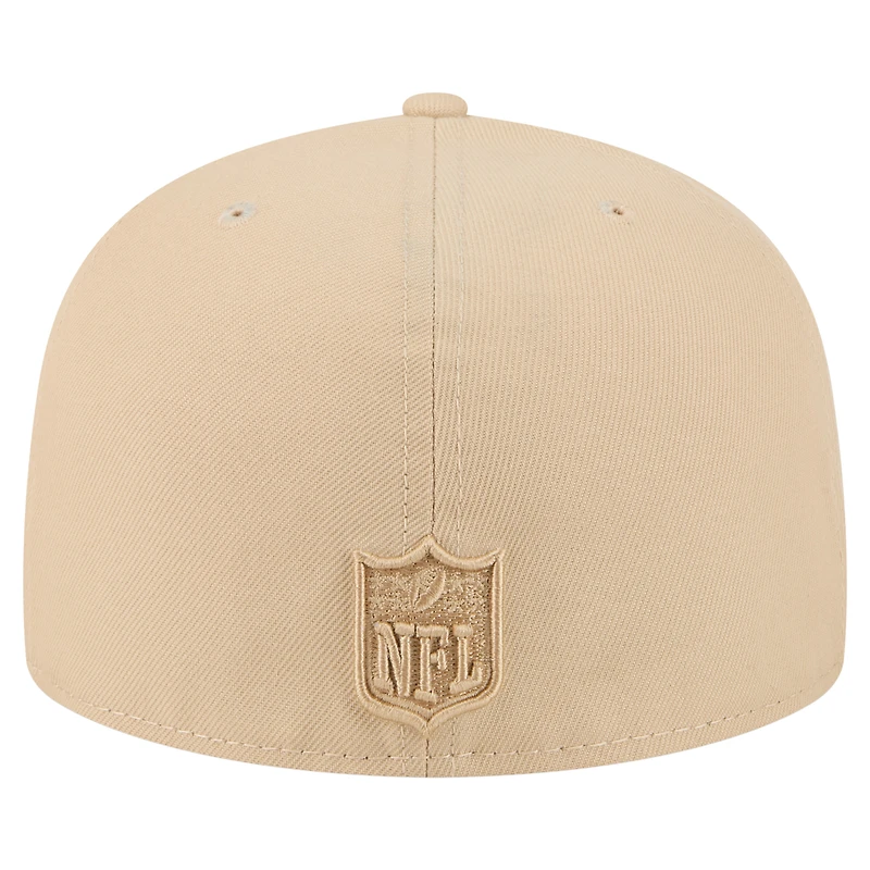 Casquette ajustée 59FIFTY A-Frame pour homme, beige clair, Tampa Bay Buccaneers, color pack, New Era